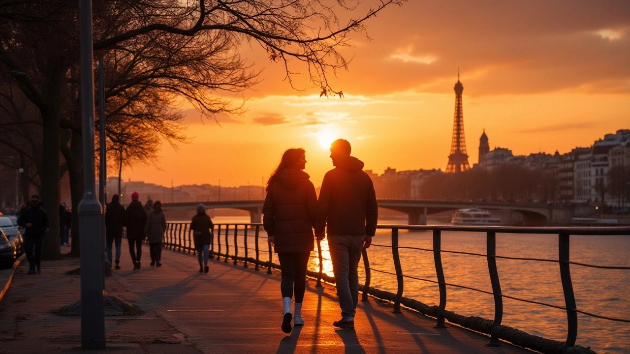 Moment Intime sur les Quais de Seine