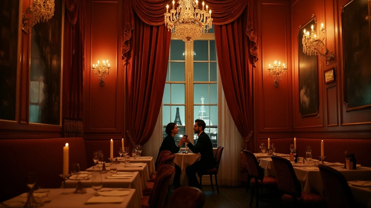 Les Restaurants Romantiques et Glamour de Paris